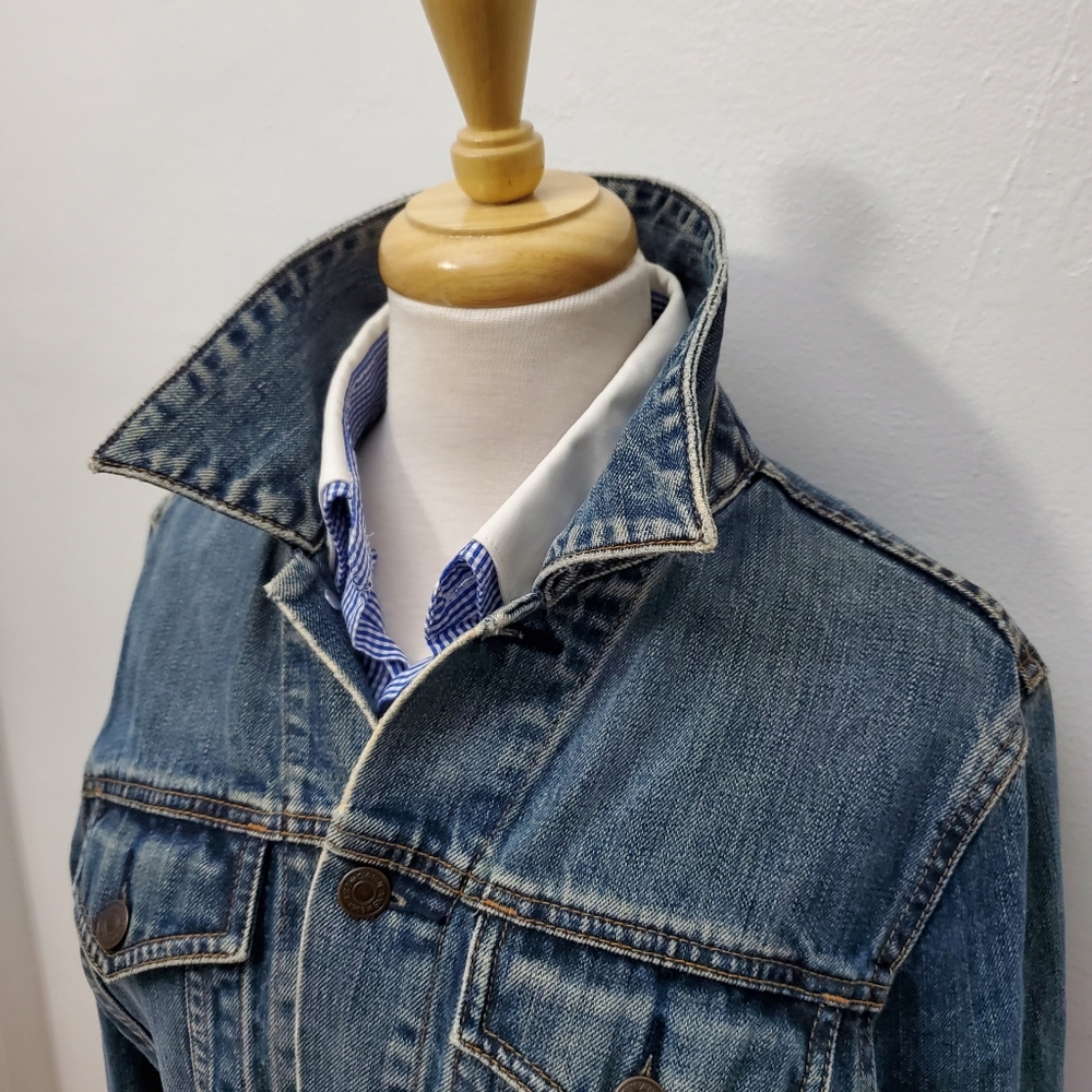 Gap 1969 Denim jean jacket xs mens - Picture 11 of 16